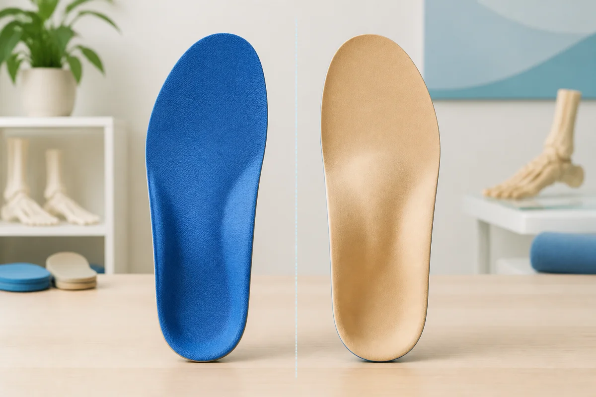 semelles orthopédiques thermoformées