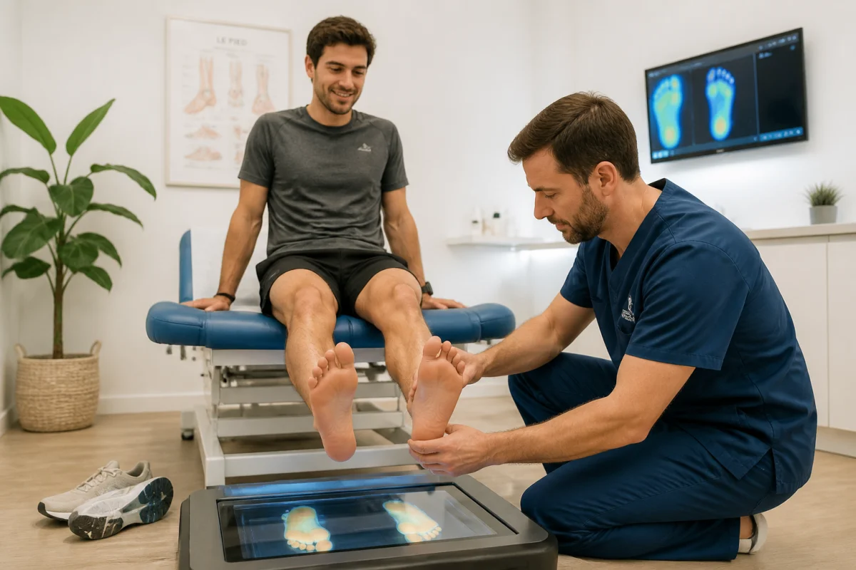 semelles orthopédiques et douleurs cervicales