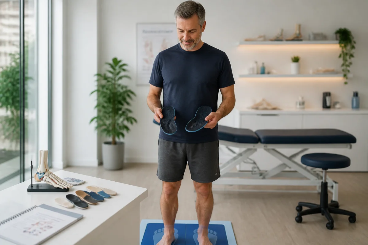 semelles orthopédiques et douleurs cervicales