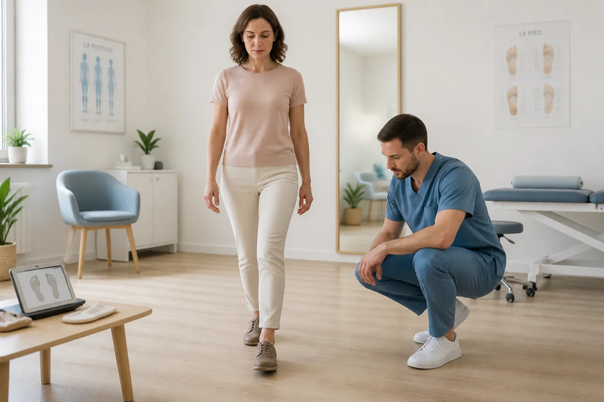 bilan podologique et semelles orthopédiques