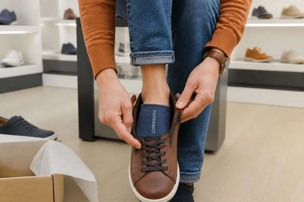 faut-il prendre une taille au dessus avec des semelles orthopédiques
