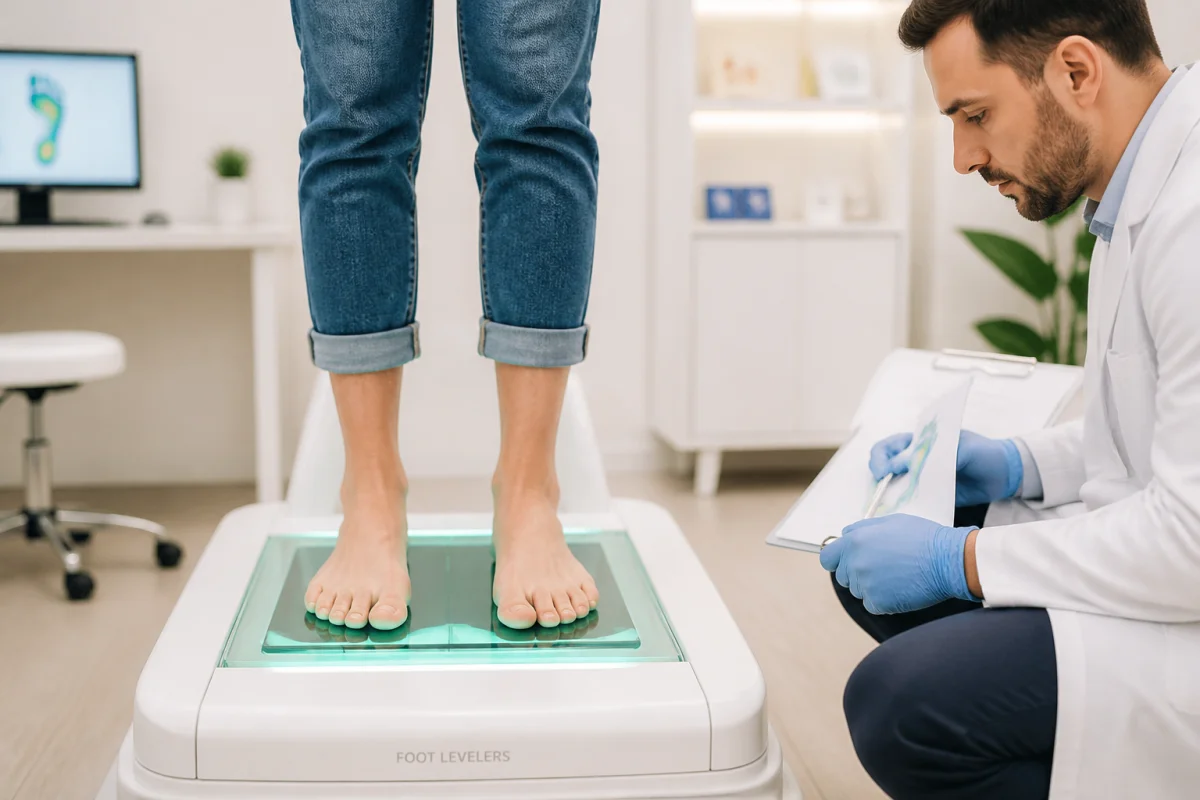 orthèses plantaires ou semelles orthopédiques