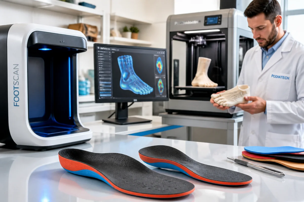 semelles orthopédiques 3d