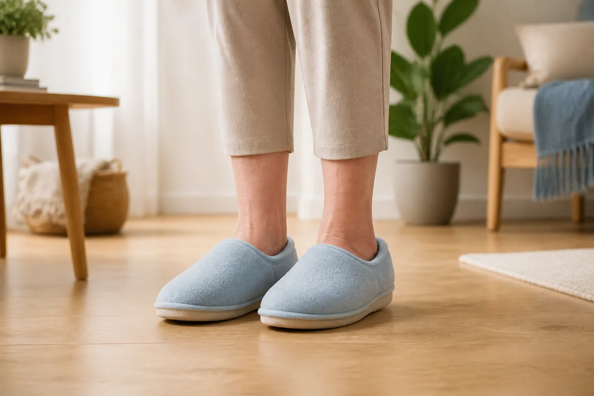 Chaussures adaptées aux pieds sensibles pour marcher sans douleur