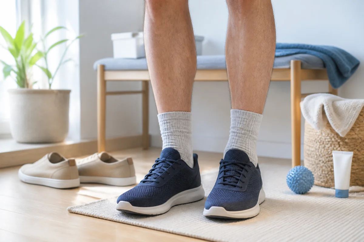 Soins des pieds au quotidien pour garder confort et mobilité