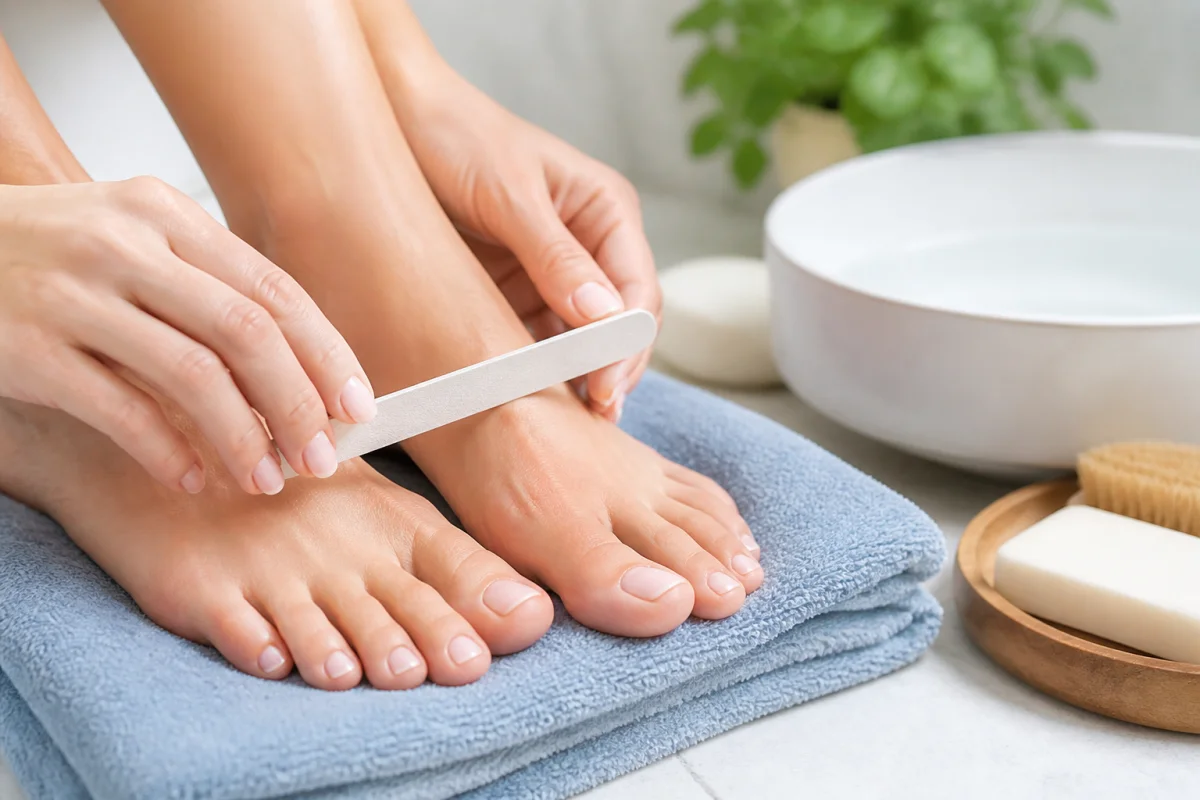 Soins des pieds au quotidien pour garder confort et mobilité