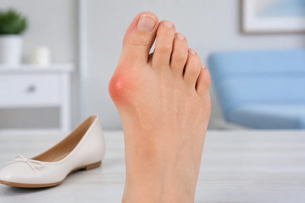 Oignons aux pieds comprendre et soulager
