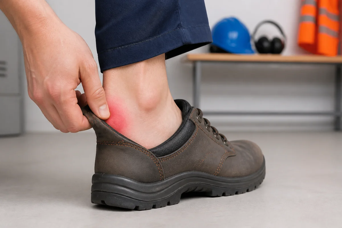 Douleur au pied avec des chaussures de sécurité comment trouver la cause