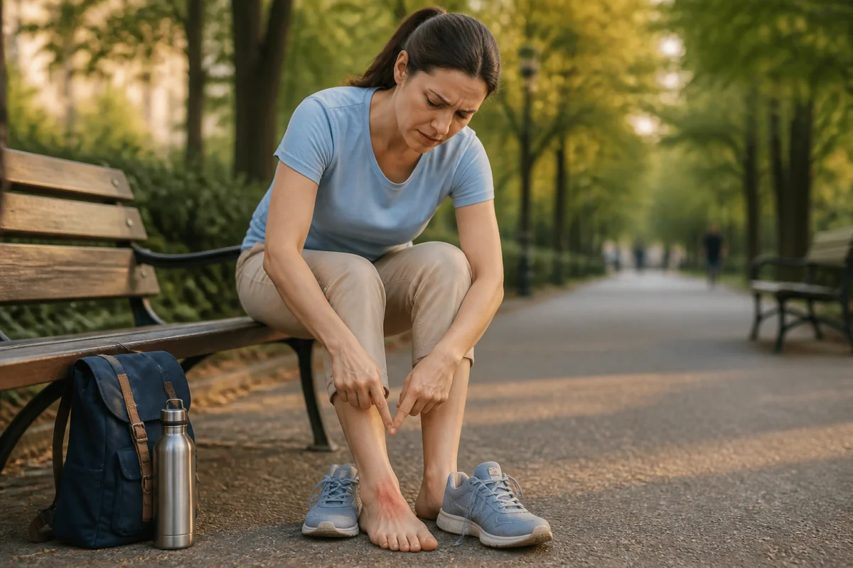 Douleur au pied après une longue marche que faire et quand consulter