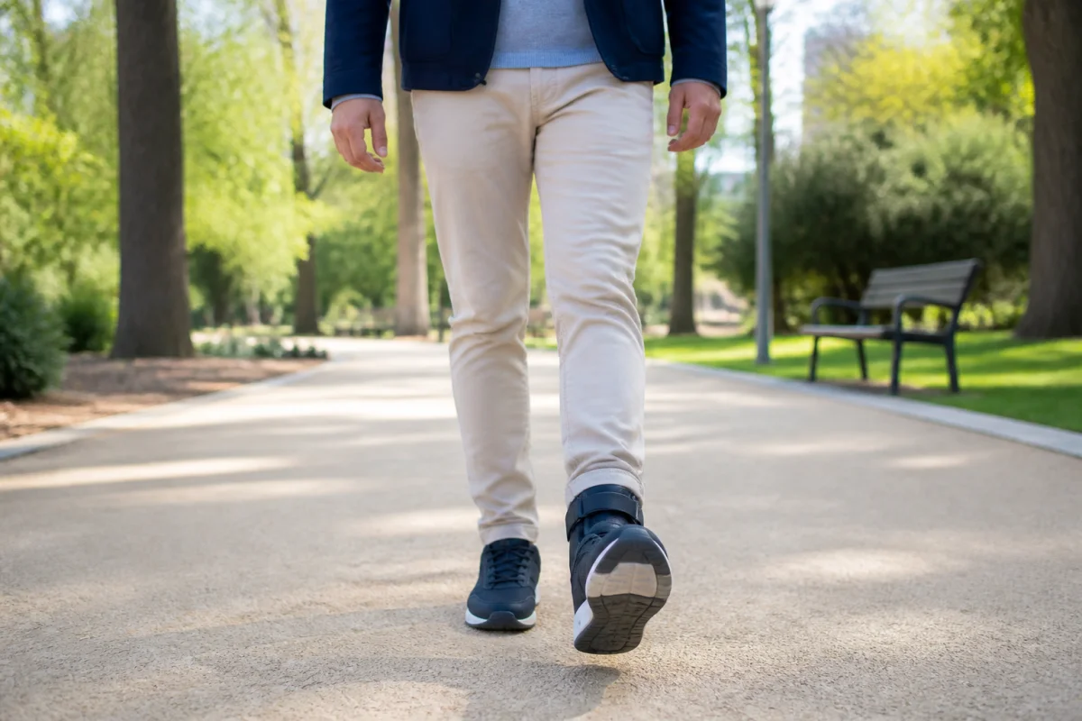 Chaussures orthopédiques avec releveur intégré tout savoir